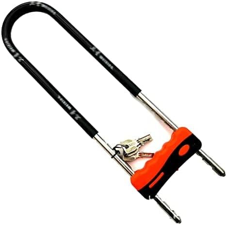 Bike Lock Bike Locks Bicycle U Lock Bike Lock Heavy Duty Combination Lock for Road Mountain Bike Electric Bike U-P Lock