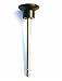 SBDs Quick Release Pin Tensile (3/8" Dia - 4-1/4" Locking Space) Universal WORLD CLASS Weight Stack SELECTOR KEY - w/Jumbo 1-3/4" Dia Round Designer KNOB |DETENT Hitch PINS | Chrome PL Steel Shaft
