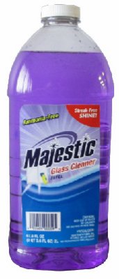 CHAMPION PACKAGING & DISTRIBUTION Majestic Glass Cleaner Refill, 67.6 Oz