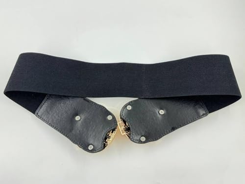 ZAHSY Western Belts for Woman Vintage Stretch Elastic Cinch Belt for Dresses Woman Retro Waistband for Dress Belt Women4