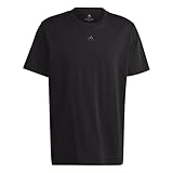 adidas terrex gtx homme Punto 100% algodón Adidas Hombre T-Shirt (Short Sleeve) M All Szn G T, Black, IC9815, XS/S