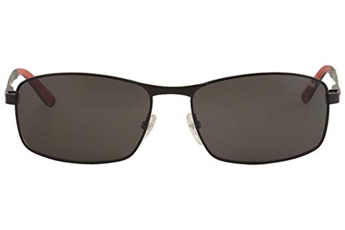 Carrera sunglasses 8012/S 003M9 Metal Black - Red Grey polarised2
