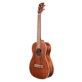 KALA KA KA B Ukulélé Baryton en Acajou avec housse - Les Beatles, Paul McCartney, John Lennon, RIngo Starr, George Harrison KALA KA KA B Ukulélé Baryton en Acajou avec housse – Image 3