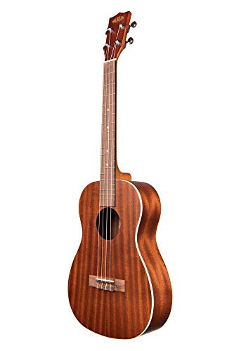 KALA KA KA B Ukulélé Baryton en Acajou avec housse - Les Beatles, Paul McCartney, John Lennon, RIngo Starr, George Harrison KALA KA KA B Ukulélé Baryton en Acajou avec housse – Image 4