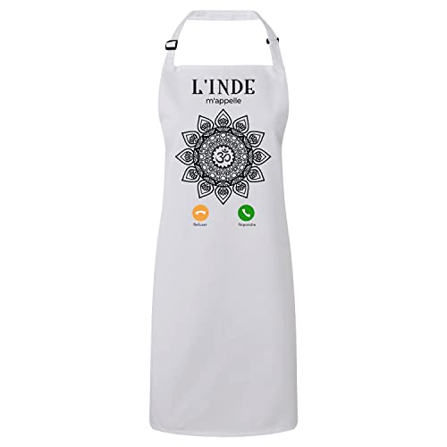 Tablier linde mappelle om et mandala cadeau cuisine voyage
