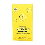 Beekeepers Naturals Liposomal Propolis with Vitamin C 12 Count, 0.27 Fz