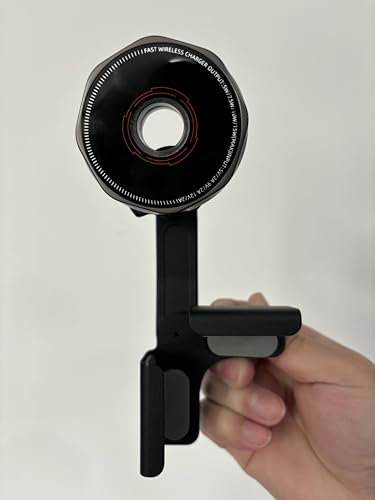 AmzooPoo MagSafe�[�d��p MagSafe�J�[�}�E���g�p �X�N���[���J�[�}�E���g�[�d�� Tesla Model 3 Highland/Y Juniper/S/X/Cybertrack�p ���߉\�Ȏ��C�g�ѓd�b�z���_�[ iPhone 17 16