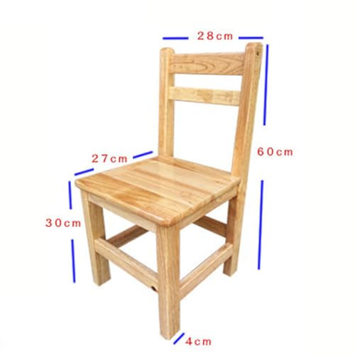 Image of Wood Chair for Children Youth Ladderback for Activity Classroom Kindergarten S