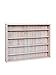 Inter Link Simply Vitrina de madera MDF y vidrio, Beige, 80 x...