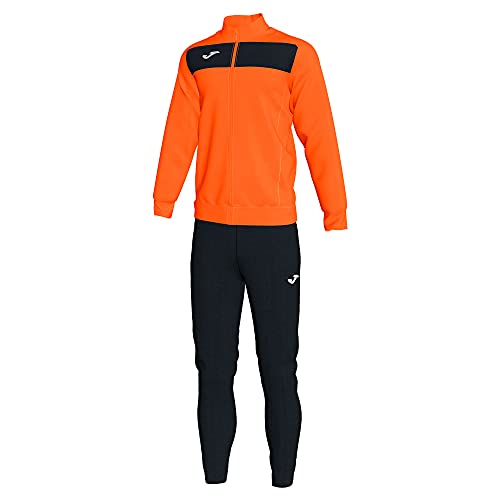 Survêtement Joma Academy II orange noir ensemble de sport homme XS