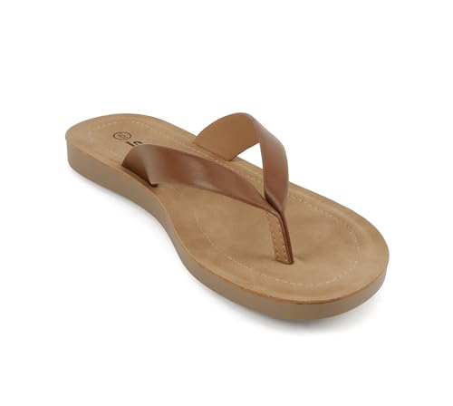 Image of Soda Shoes Women Flip Flops Basic Plain Slippers Thongs Sandals Strap Casual Beach Ella-S