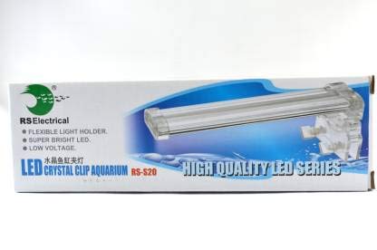 See full amazon price history chart for RS ELECTRICALS LED Crystal Clip Aquarium RS-S20 RS ELECTRICALS LED Crystal Clip Aquarium RS-S20 (B0867DX8RF) Amazon Price History, Amazon Price Tracker