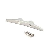 Cast Aluminum Cleat - Silver - 9in