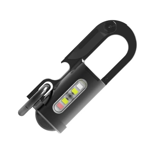 Generisch Mini llavero linterna, LED portátil con alto brillo, ideal para paseos nocturnos, camping, senderismo, viajes, lectura, uso al aire libre
