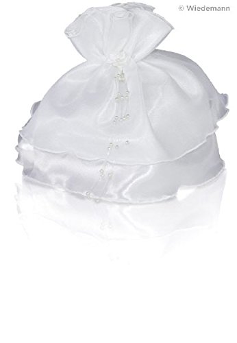 Bougies Jupe Blanc en satin pour cierge de baptême, communion Bougie, Bougie de communion