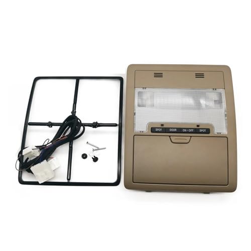 Faro interior luz lectura delantera para Toyota Land Cruiser LC200 acabado marron de alta precision