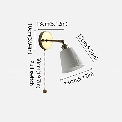 Iluminación de pared ajustable con interruptor para solucionar falta de espacio 7