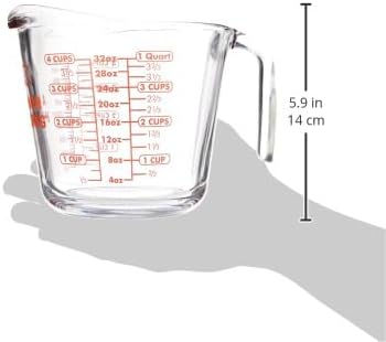 Anchor Hocking Glass Measuring Cup, 32 Oz