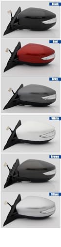 Rétroviseur latéral voiture ensemble pour Nissan Teana 2013 2014 2015 2016 2017 2018