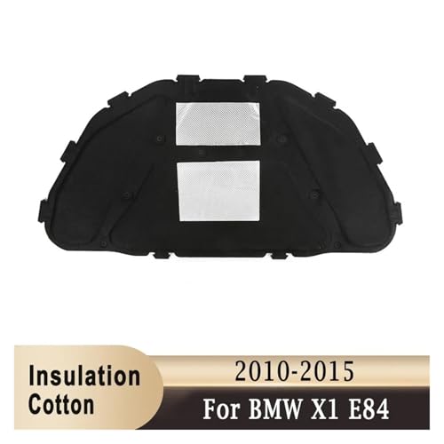 Coussin sonore de moteur de capot résout problème bruit vibration X1 E84