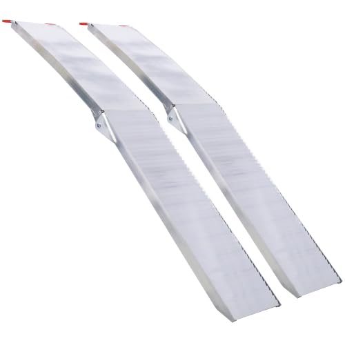 Rampas portátiles para carga 80x12 pulgadas aluminio 1500 lbs