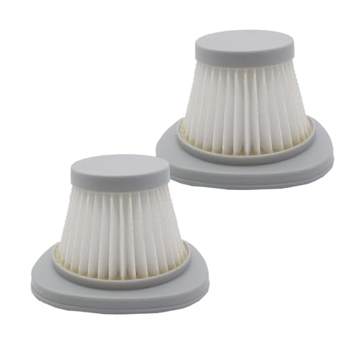 Vacuum Cleaner Filter, Compatible for Deerma, DX118C DX128C Filter Cartridge Hepa Filter Vacuum Cleaner Accessories(2pcs)