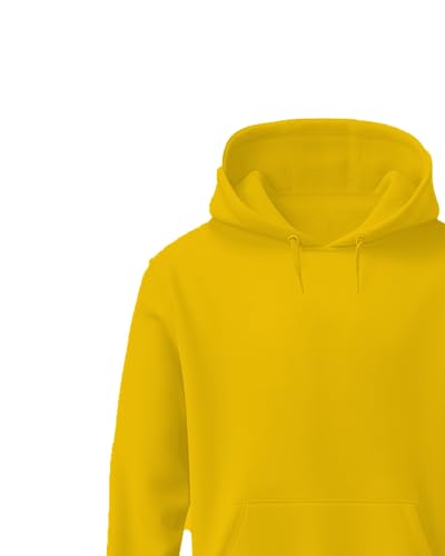 Image of Khakey Mens Hoodie | Plain Hoodies for Men Solid Casual Winter Wear | Best Hooded Sweatshirt with Pocket