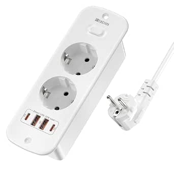 Выдвижная USB-розетка 2 встраиваемые розетки настольная встраиваемая розетка USB C встраиваемый удлинитель с кабелем 2 м белый