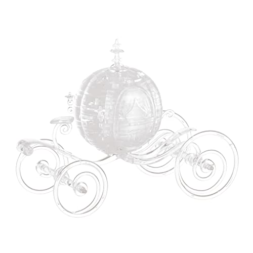 BePuzzled (BEPUA) Rompecabezas de cristal de lujo con licencia - carro de cenicienta (transparente), 31135 Cover