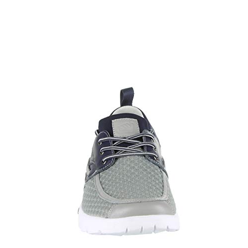 Men's Skuze, Del Marina - Stretch Fit Boat Shoe Grey Navy2