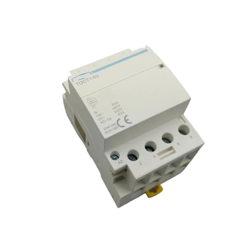 Contacteur modulaire AC 4P 63A TOCT1 rail domestique 220V 400V 4NO