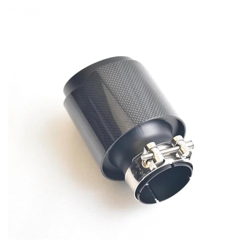 Embout pot d'échappement carbone pour rassemblement et esthétique auto