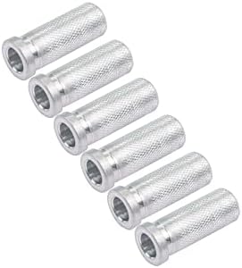 12 Pack Archery Arrow Aluminum Inserts for ID 6.0mm / 6.2mm / 7.6mm Carbon Arrows, Crossbow Arrow Tips Inserts Fit Compound Bow Recurve Bow Inserts for 100/125/150/200 Grain Field Points Arrowheads 12 Pack Archery Arrow Aluminum Inserts for ID 6.0mm / 6.2mm / 7.6mm Carbon Arrows, Crossbow Arrow Tips Inserts Fit Compound Bow Recurve Bow Inserts for 100/125/150/200 Grain Field Points Arrowheads