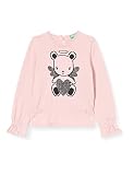  United Colors of Benetton Maglia G/C M/L 112CQ1094 Suéter, Rosa 931, 1 Año para Niñas