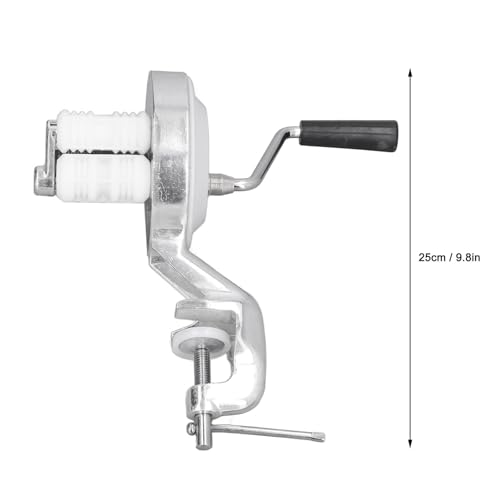 Cytbek Macchina Manuale Per Cavatelli, Macchina Per Maccheroni In Acciaio Inossidabile Con Rulli, Pressa Per Pasta Per Maccheroni Per Spaghetti, Fettucini, Gnocchi, Orecchiette - 7