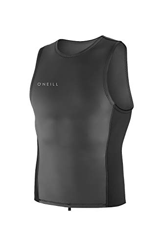 O'Neill Mens Reactor-2 1mm Pull Over Vest Water Sports PFD's, Black, Medium US -  5078-A00-M