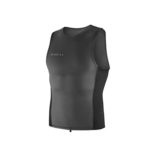 O'Neill Men's Reactor-2 2mm Pull Over Vest, Black, Large