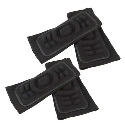 Gogogmee 2pcs Elbow Pads Comfortable Sports Protective Gear for Cycling Skiing Outdoor Activities Durable Breathable Elbow Protection for Injury Prevention Black Color