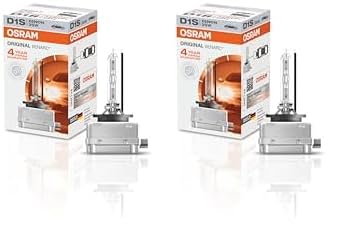 OSRAM XENARC D1S HID, lámpara de xenón, lámpara de descarga, calidad de equipamiento original (OEM), 66140, estuche (1 unidad) (Paquete de 2)