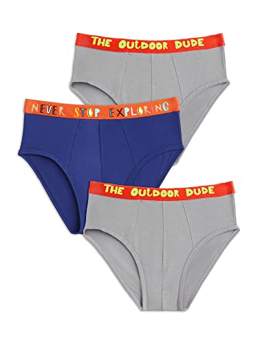 Image of XY Life Playmate Modal Briefs for Boys, Relaxed Fit, Solid