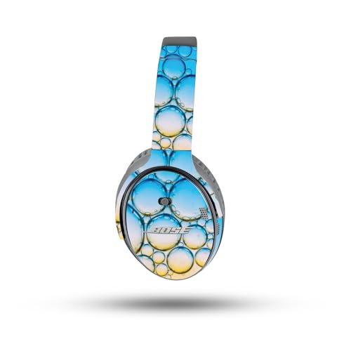 Image of MightySkins Skin Compatible with Bose QuietComfort 35 II Headphones - Sunrise Bubbles | Protective, Durable, and Unique Vinyl Decal wrap Cover | Easy to Apply, Remove, and Change Styles