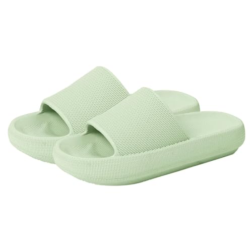 Pillow Slippers for Women and Men | House Slides Shower Sandals | Cushioned Thick Sole