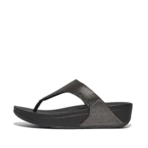Fitflop dames Lulu Glitz-canvas Toe-post SandalsSandaal
