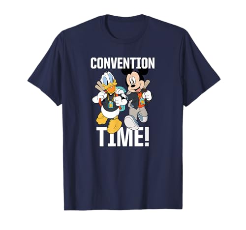 Disney D23 Expo Mickey and Donald Convention Time Camiseta