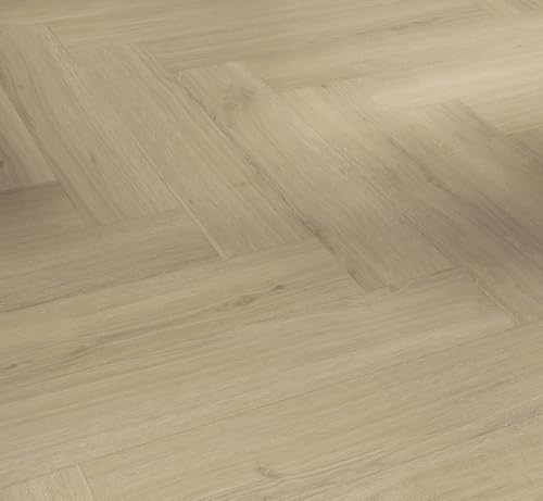 Parador Designboden Vinyl Trendtime 3 Eiche Regent beige Eleganzstruktur Fischgrät 4-seitige Fase