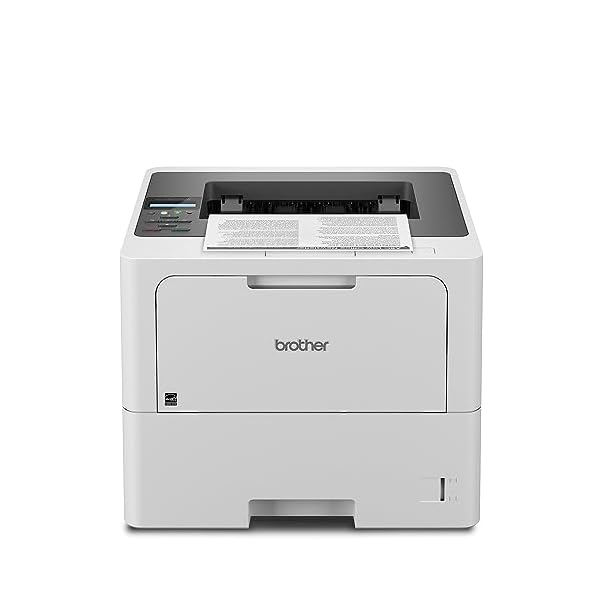 Brother HL-L6210DW Business Monochrome Laser Printer with Large Paper Capacity, Wireless and Gigabit Ethernet Networking, Low-Cost Printing, Advanced Security Features and Mobile Printing