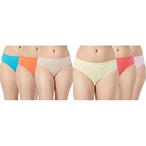 Image of Fruit of the Loom Women's Bikini(Colors and Prints May Vary) (Pack of 3)