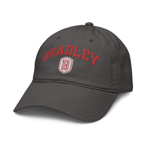 Bradley Braves Arch Over Officially Licensed Adjustable Baseball Hat
