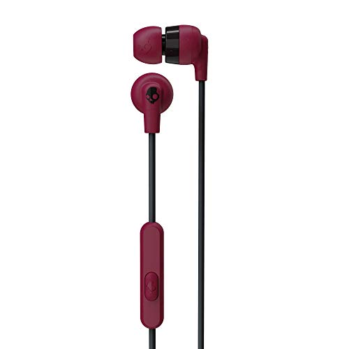 Skullcandy Ink'd+ In-Ear Earbuds - Deep Red - Image 3