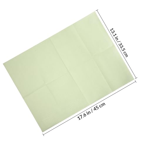 Tapis imperméable et absorbant jetable en pâte de bois protégeant vos tables de soin